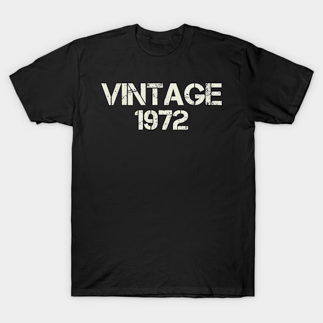 Vintage 1972 T-Shirt by silentboy